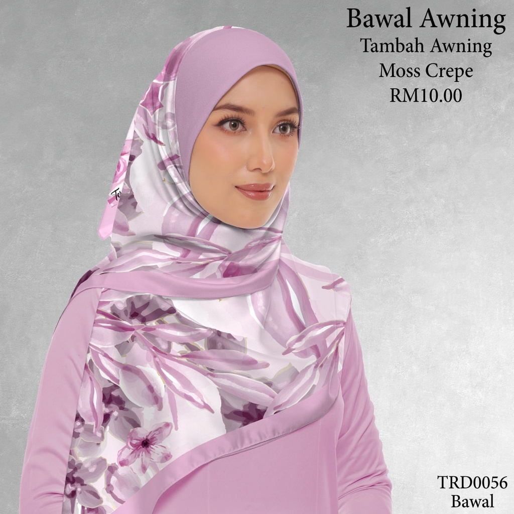 Tudung Bawal (Square Hijab) in TRD0056