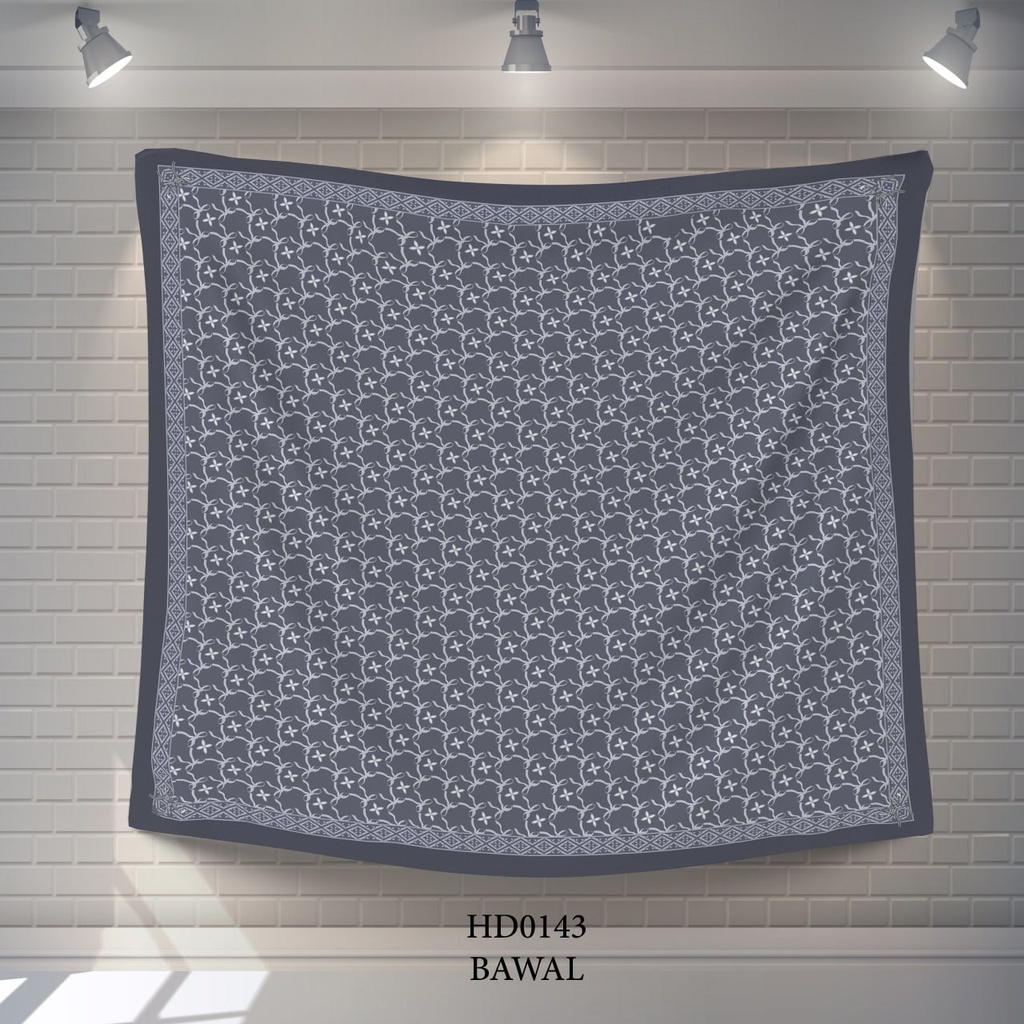 Tudung Bawal (Square Hijab) in HD0143