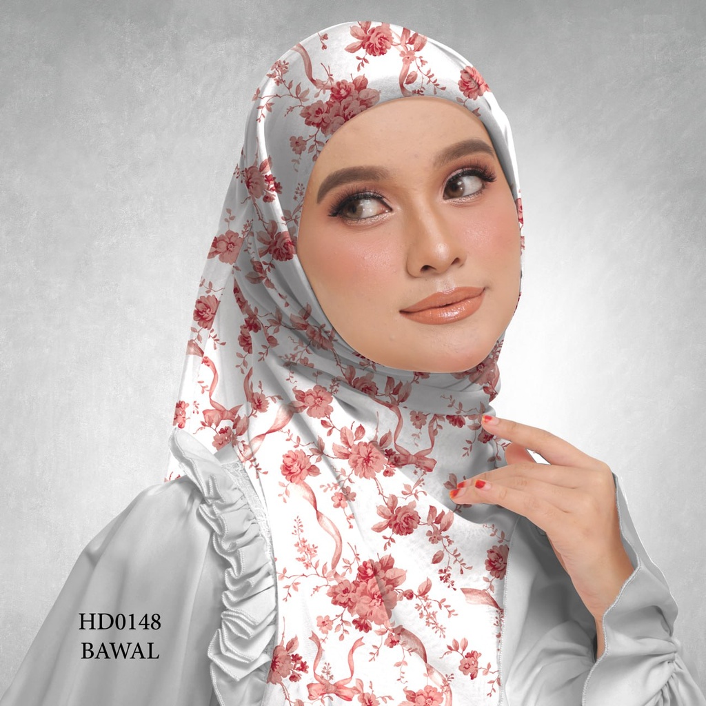 Tudung Bawal (Square Hijab) in HD0148