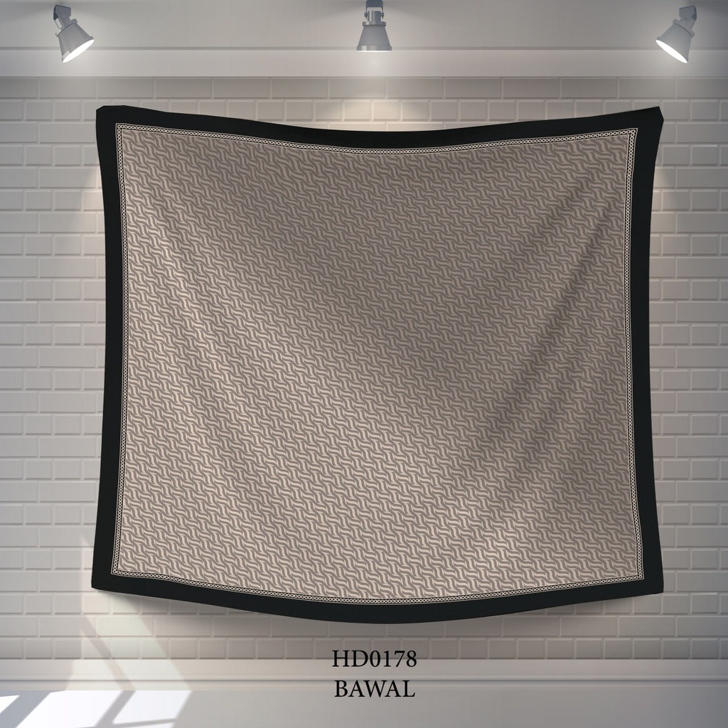 Tudung Bawal (Square Hijab) in HD0178