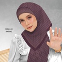 Tudung Bawal (Square Hijab) in HD0189