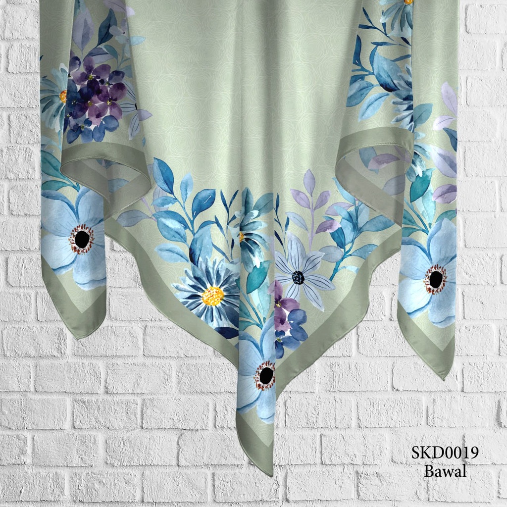 Tudung Bawal (Square Hijab) in SKD0019