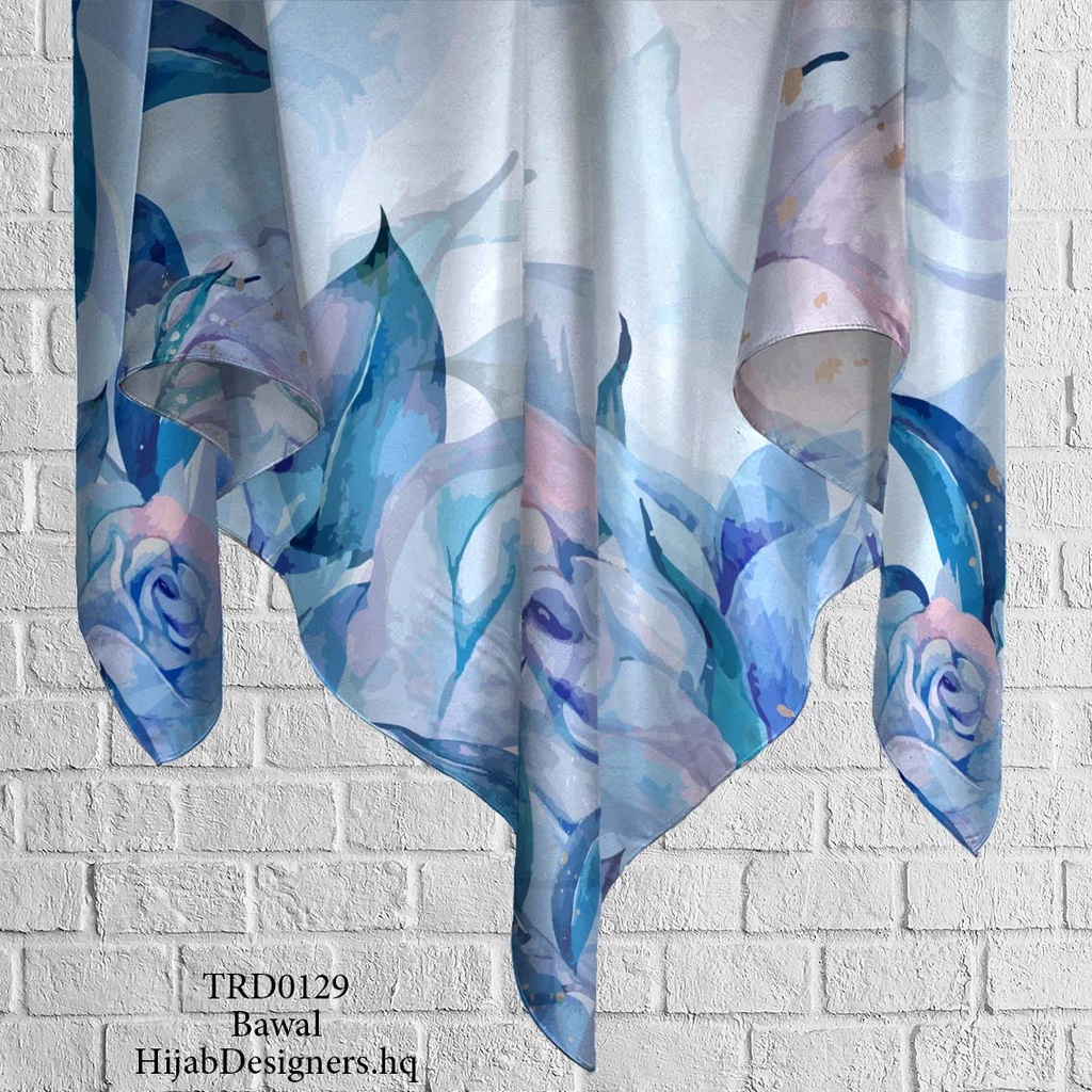 Tudung Bawal (Square Hijab) in TRD0129