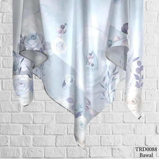 Tudung Bawal (Square Hijab) in TRD0088
